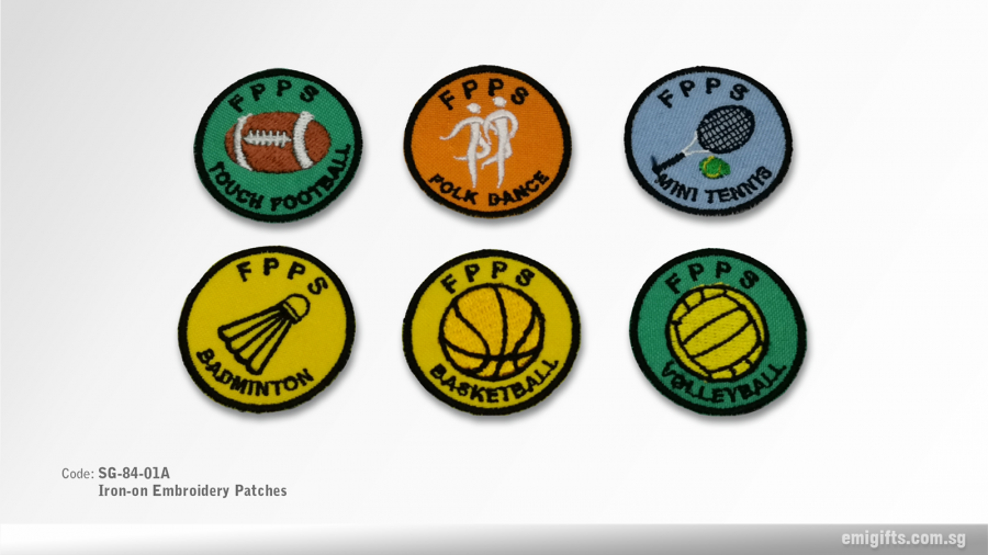 Iron-on Embroidery Patches