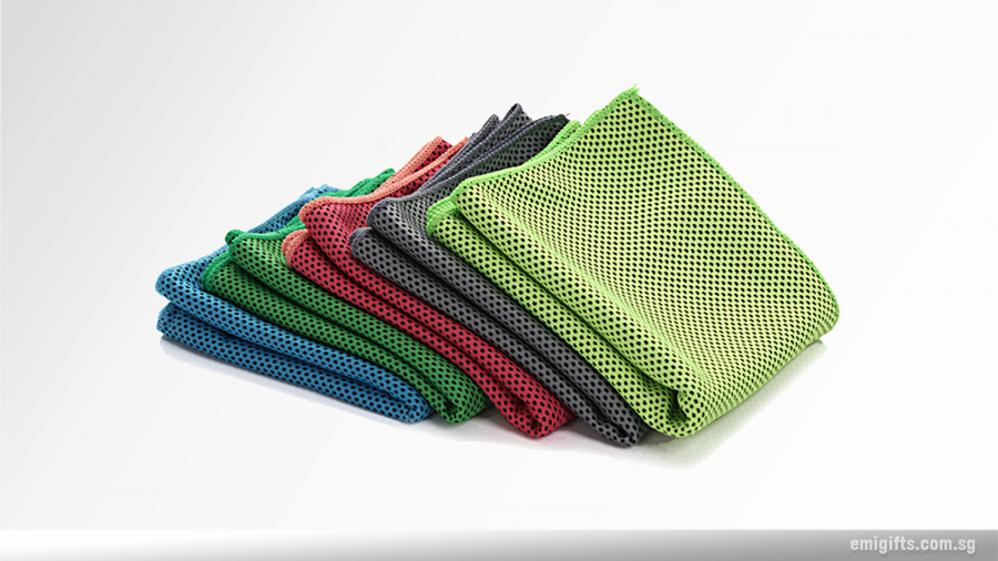 Microfibre Cooling Towel with Packaging